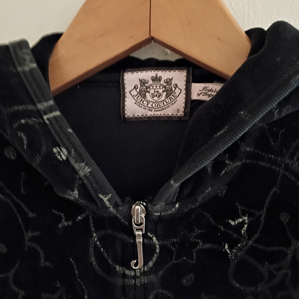 Juicy Couture Black Hoodie - Picture 3 of 9